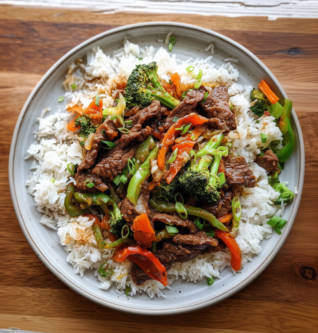 Beef and Vegetable Stir Fry&nbsp;Bowl