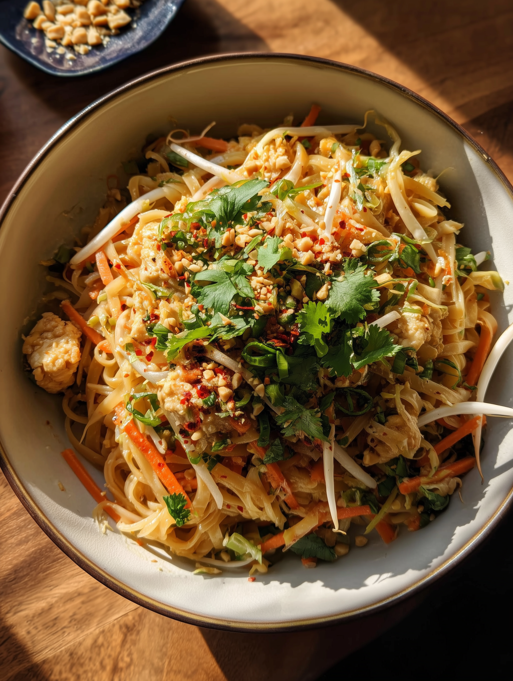 Garlic Butter Chicken Pad&nbsp;Thai