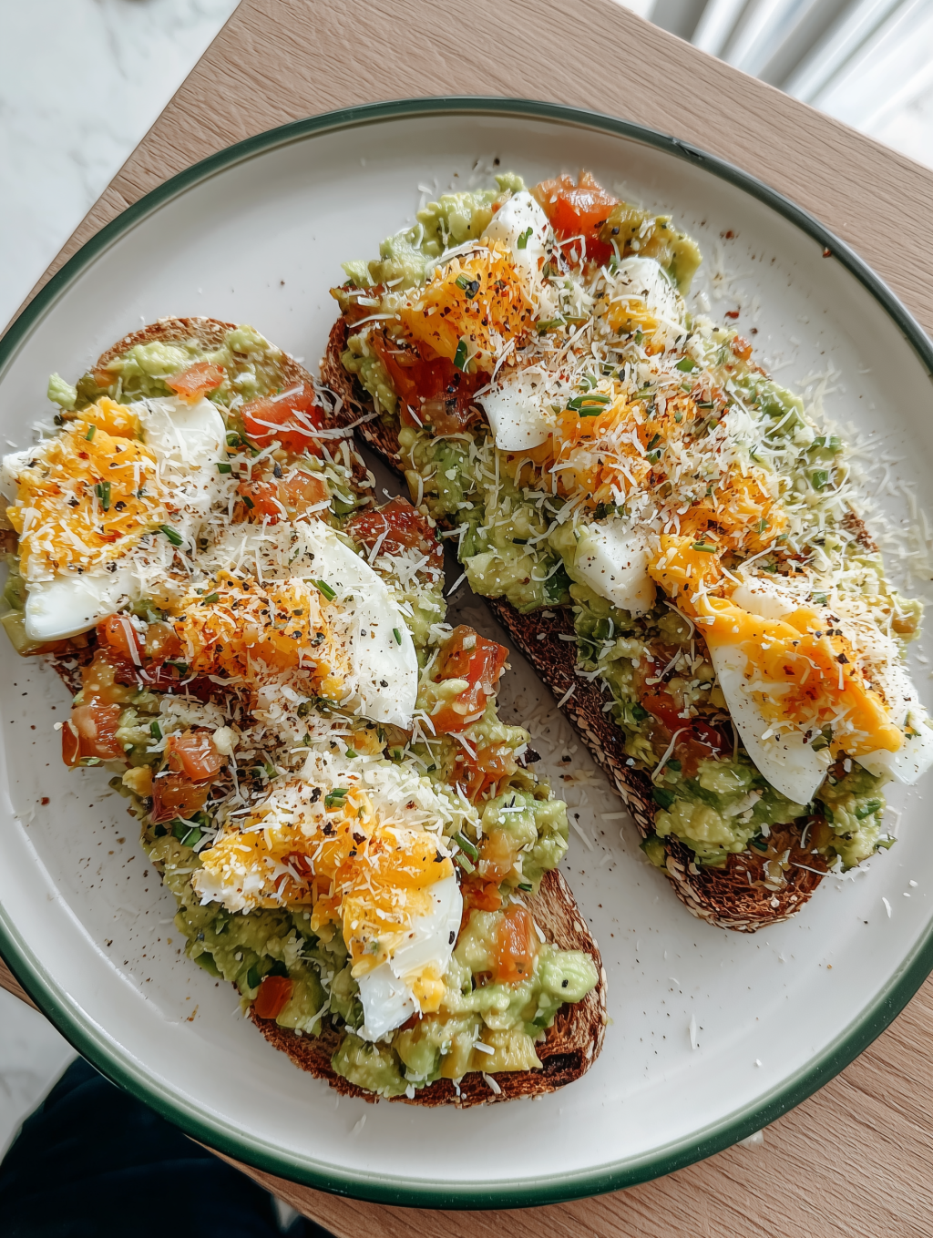Avocado & Egg Protein&nbsp;Toast