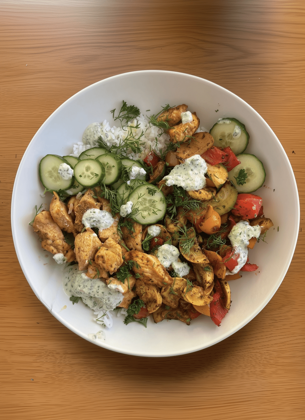 High-Protein Greek Chicken&nbsp;Bowl