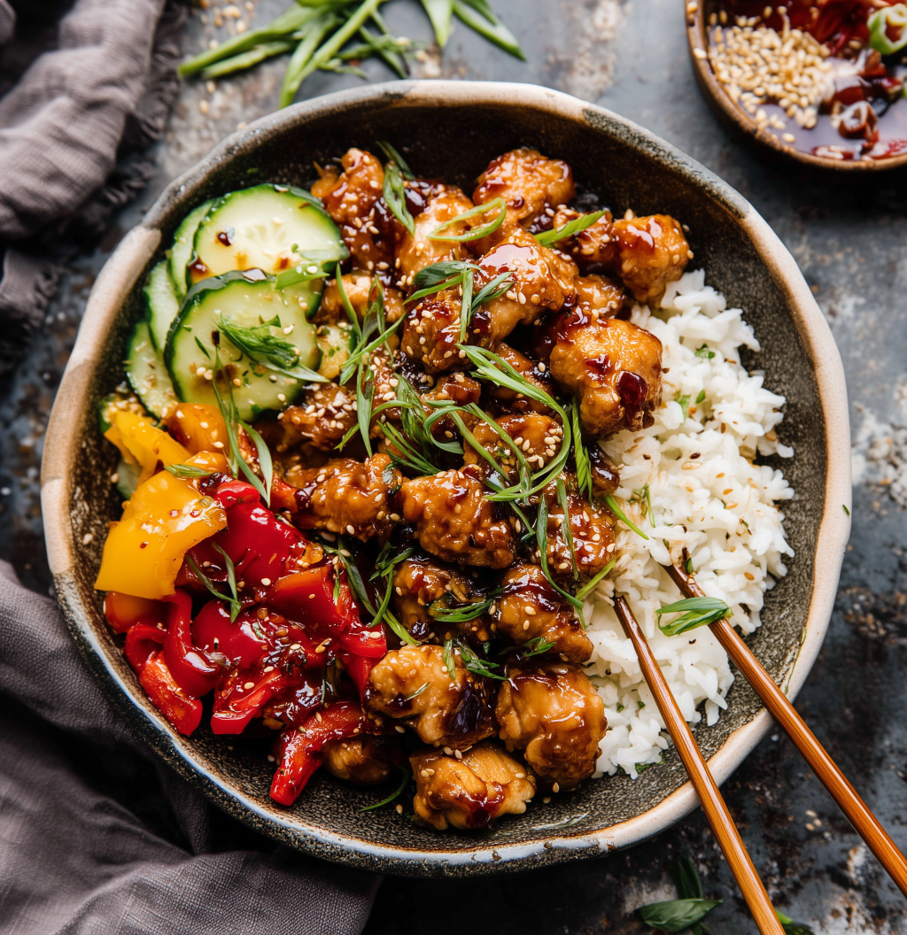 Teriyaki Chicken on Ginger&nbsp;Rice