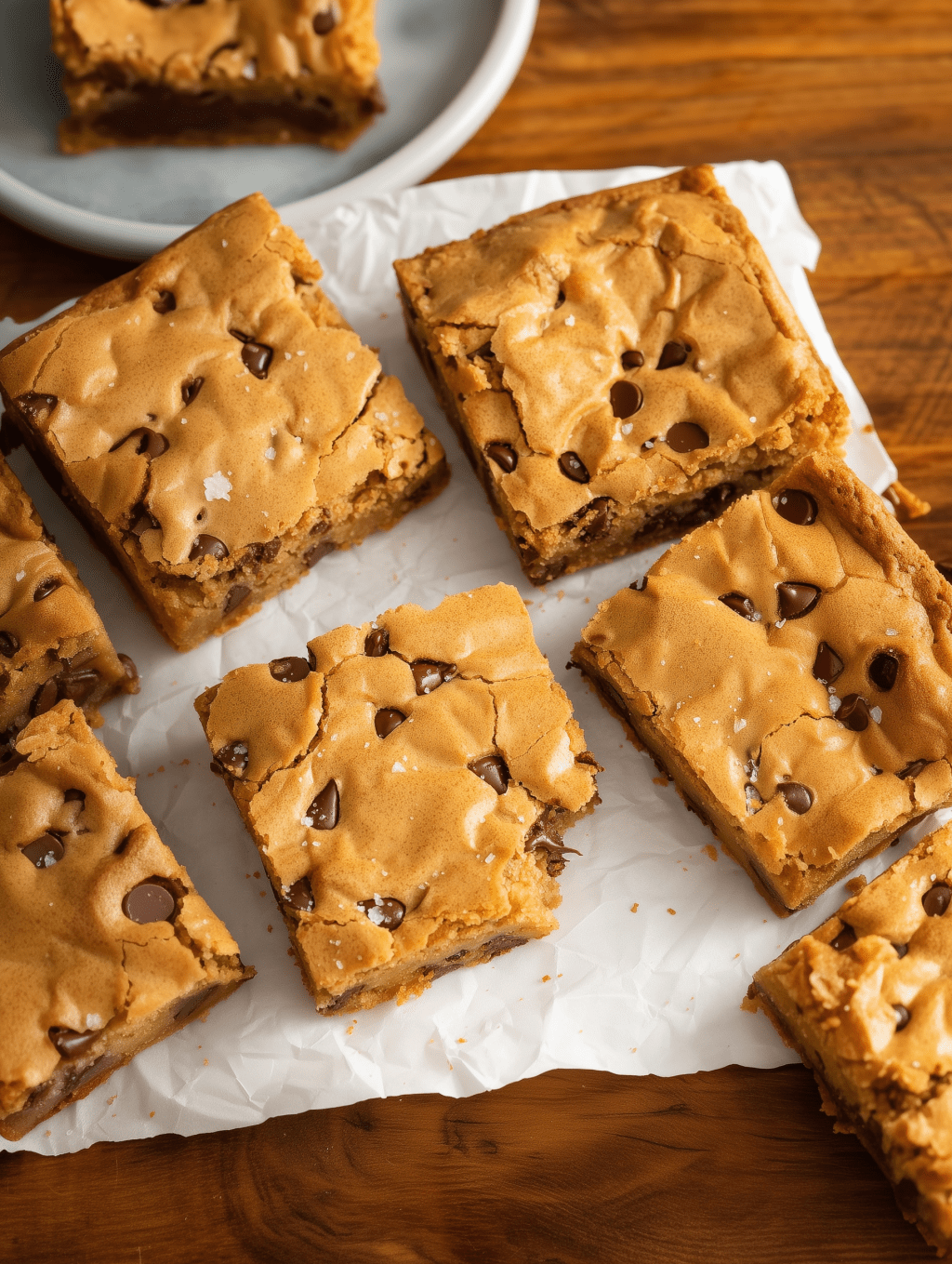High Protein Chocolate Chip&nbsp;Blondies
