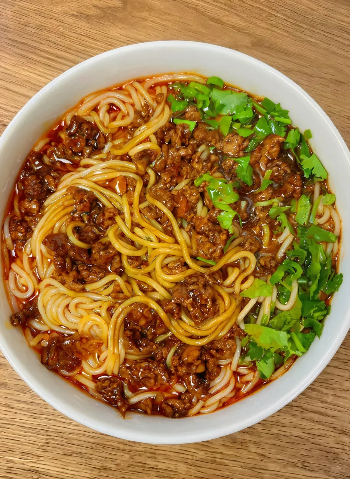 High-Protein Dan Dan Noodles