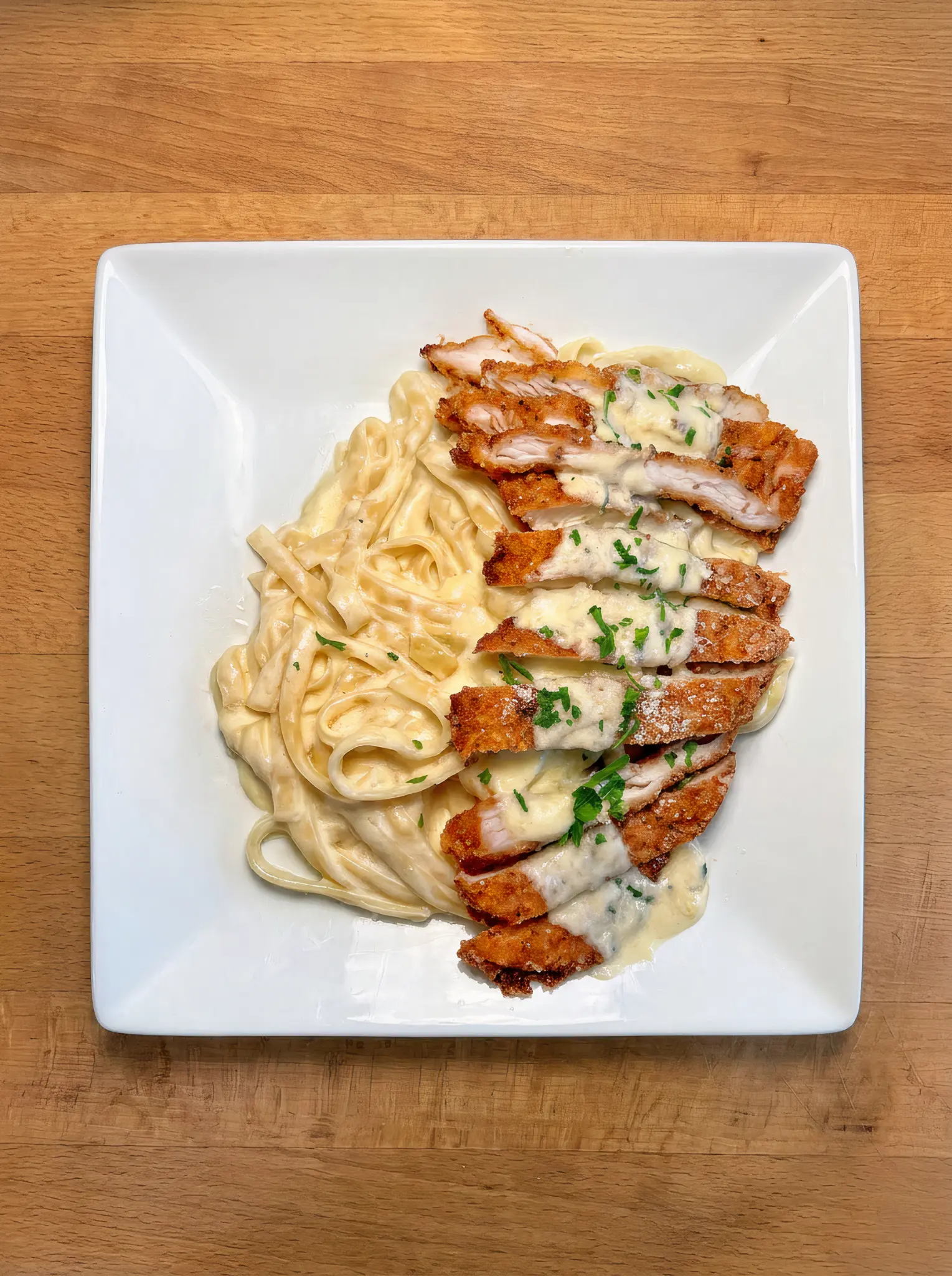 High-Protein Chicken Alfredo