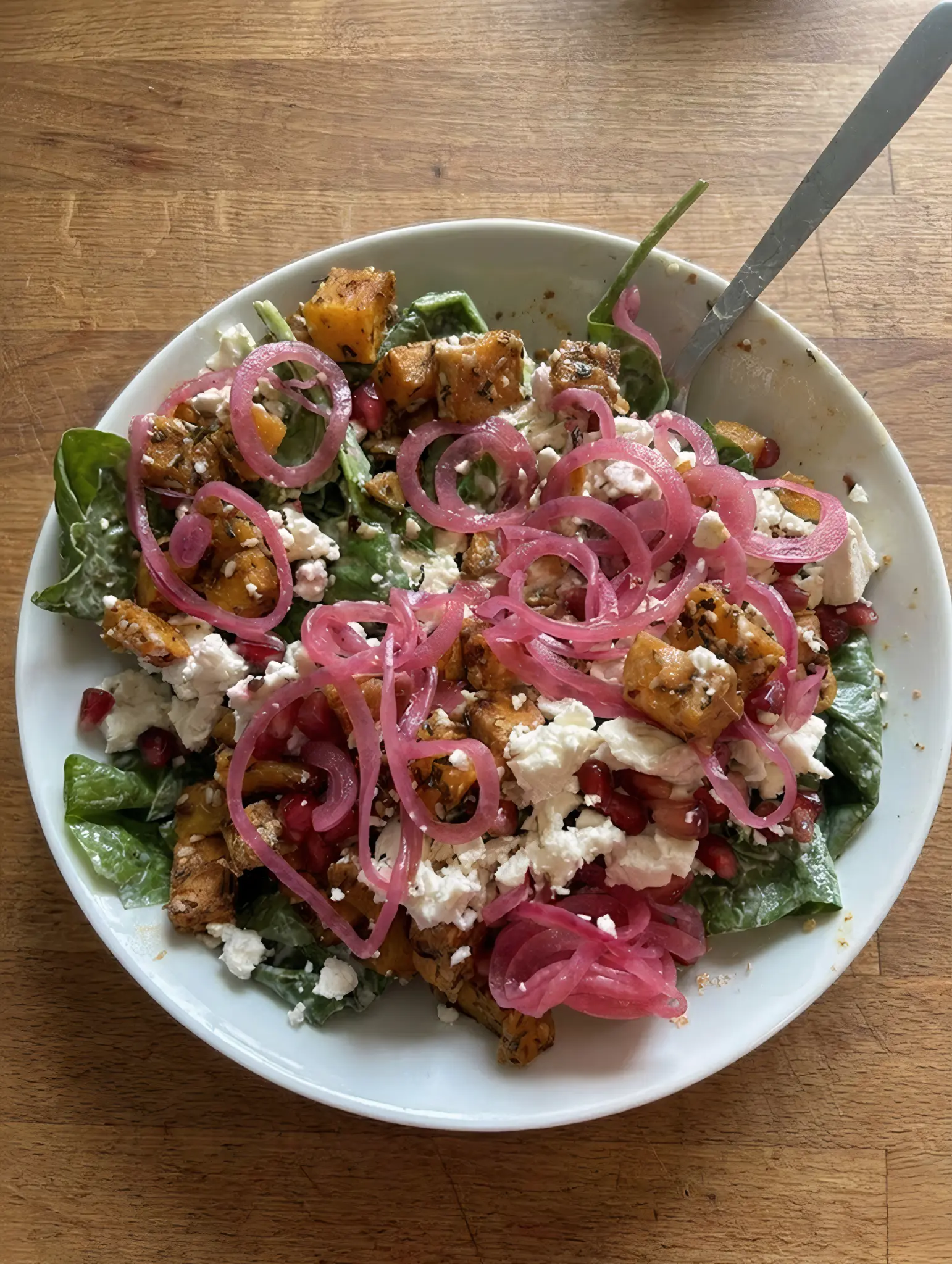Roasted Squash Mediterranean Bowl