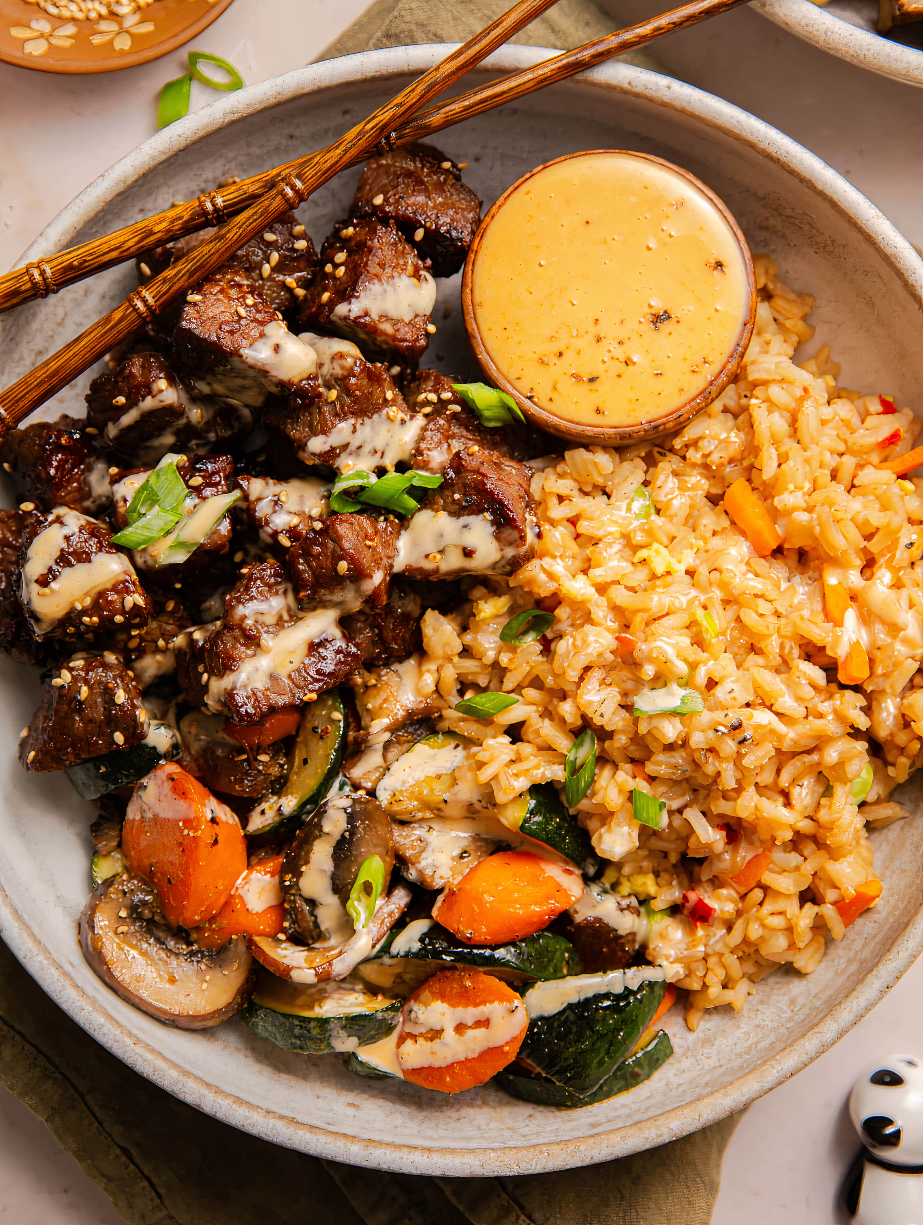 Hibachi Steak Bowls