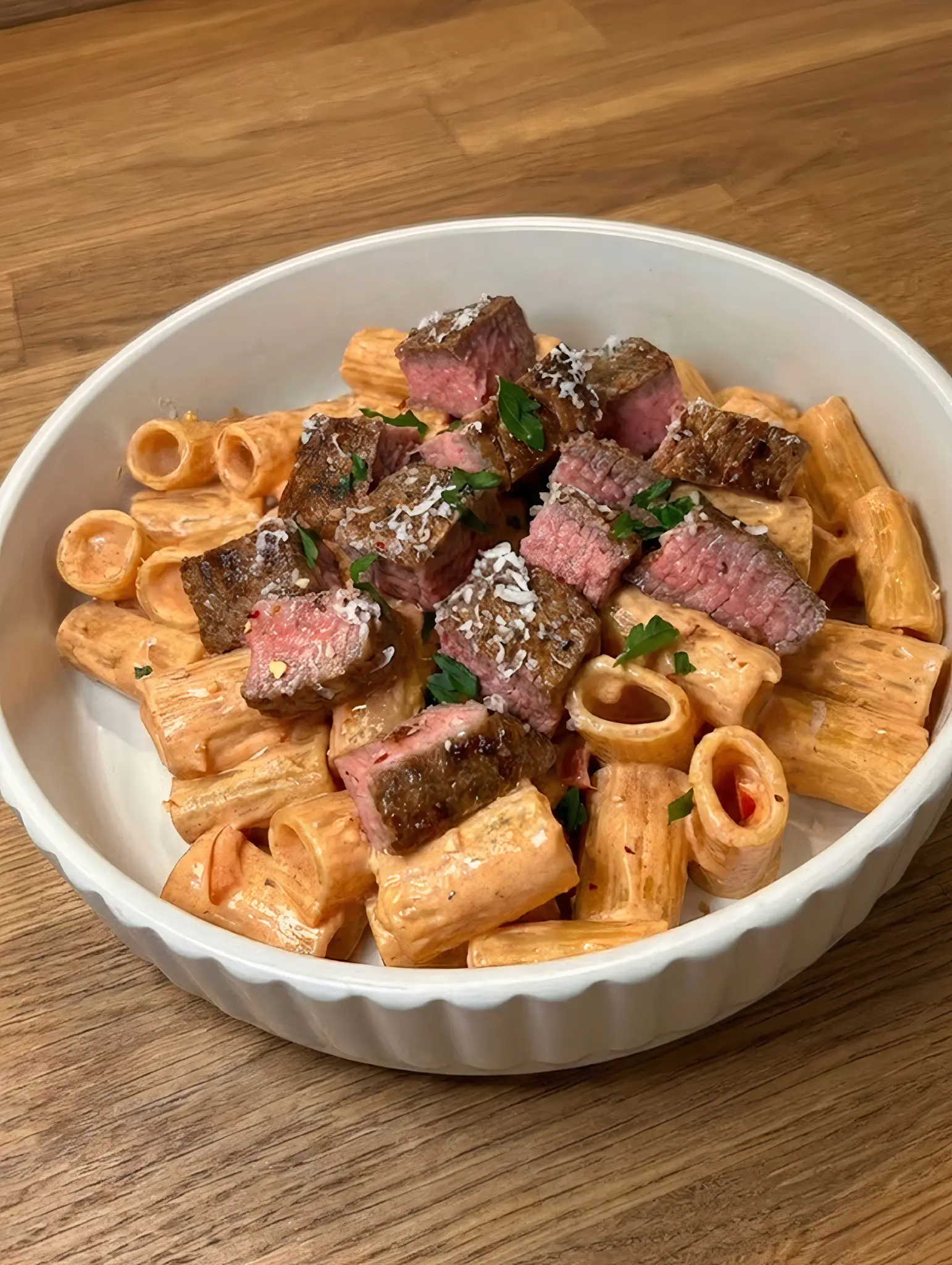 Cajun Steak Rigatoni